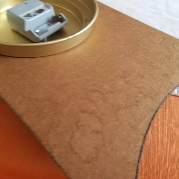 1960's Original MCM Atomic / Polygon Wall Clock - Bulova Caravelle - Picture 5 of 8